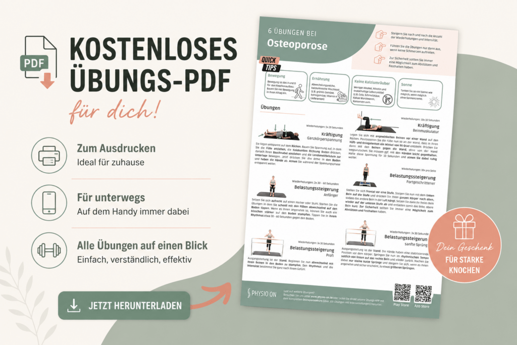 Osteoporose-Übungen als PDF zum Download